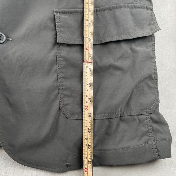 Eddie Bauer Travex Blazer Mens 46 Gray Tech Travel Sport Coat 3 Button Stretch - Picture 6 of 9